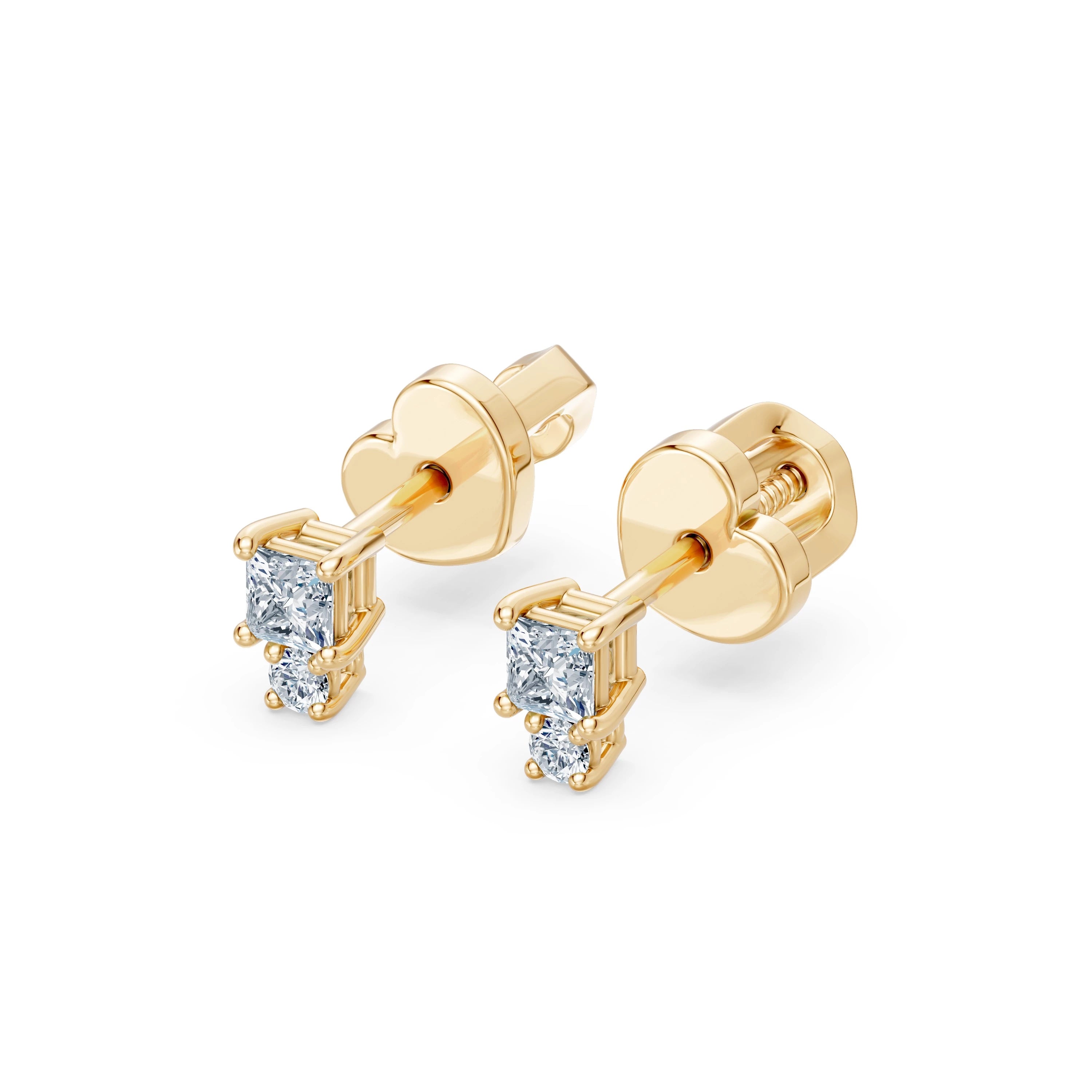 Minimalism Earring, 0.2 ct — 102-10142 PR