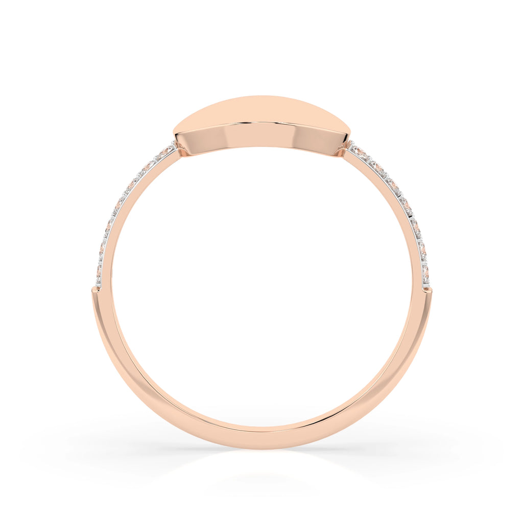 Minimalism Ring (Round), 0.14 ct — 101-10067