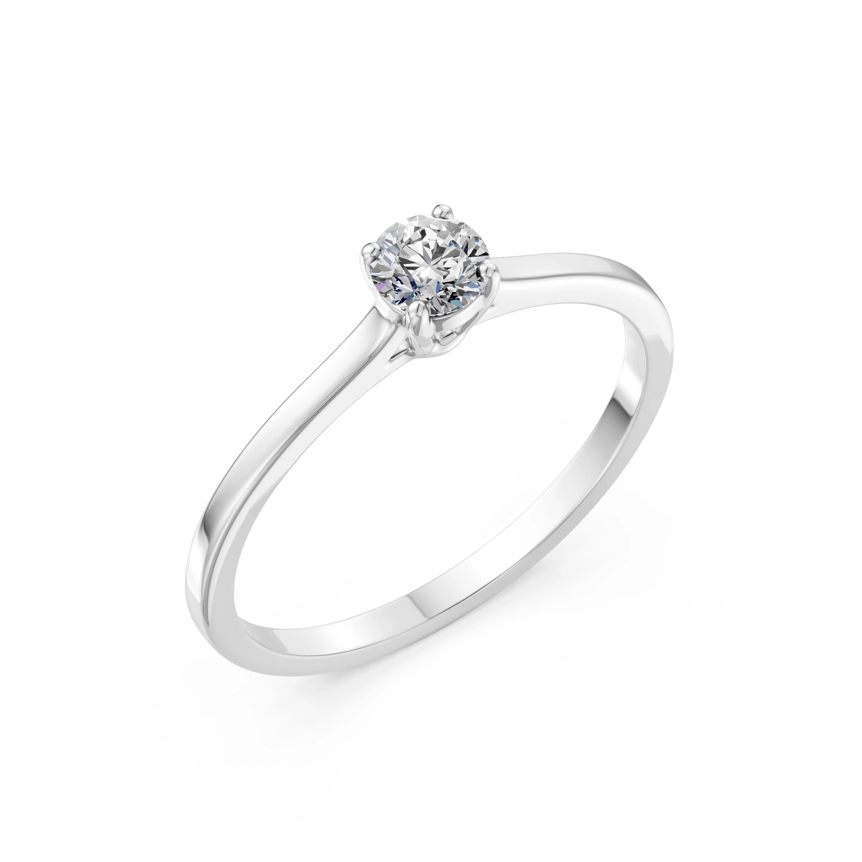 Solitaire Ring, 0.3 ct — 101-10103(4.2)
