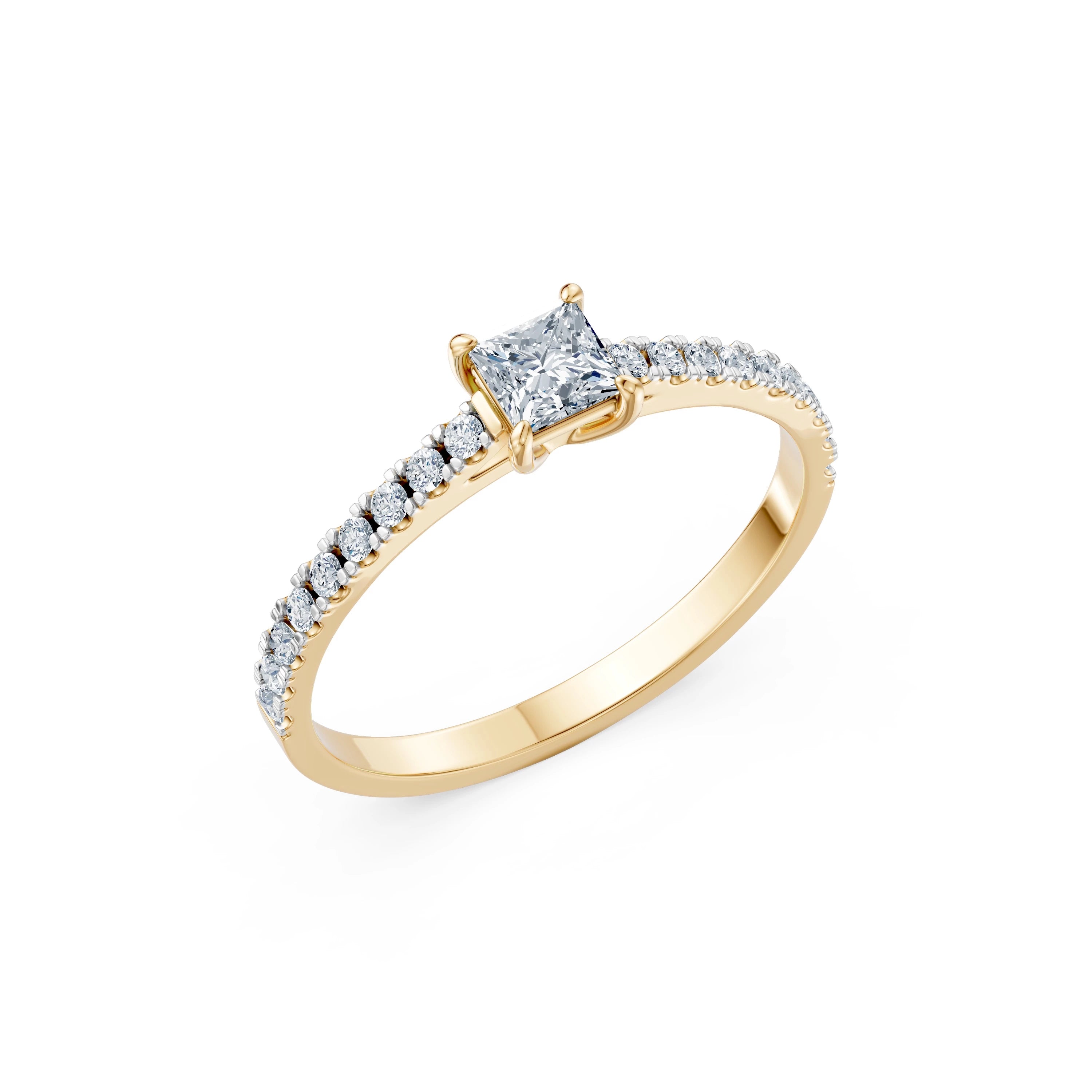Solitaire Eternity Ring, 0.3 ct — 101-10191(0.30)PR