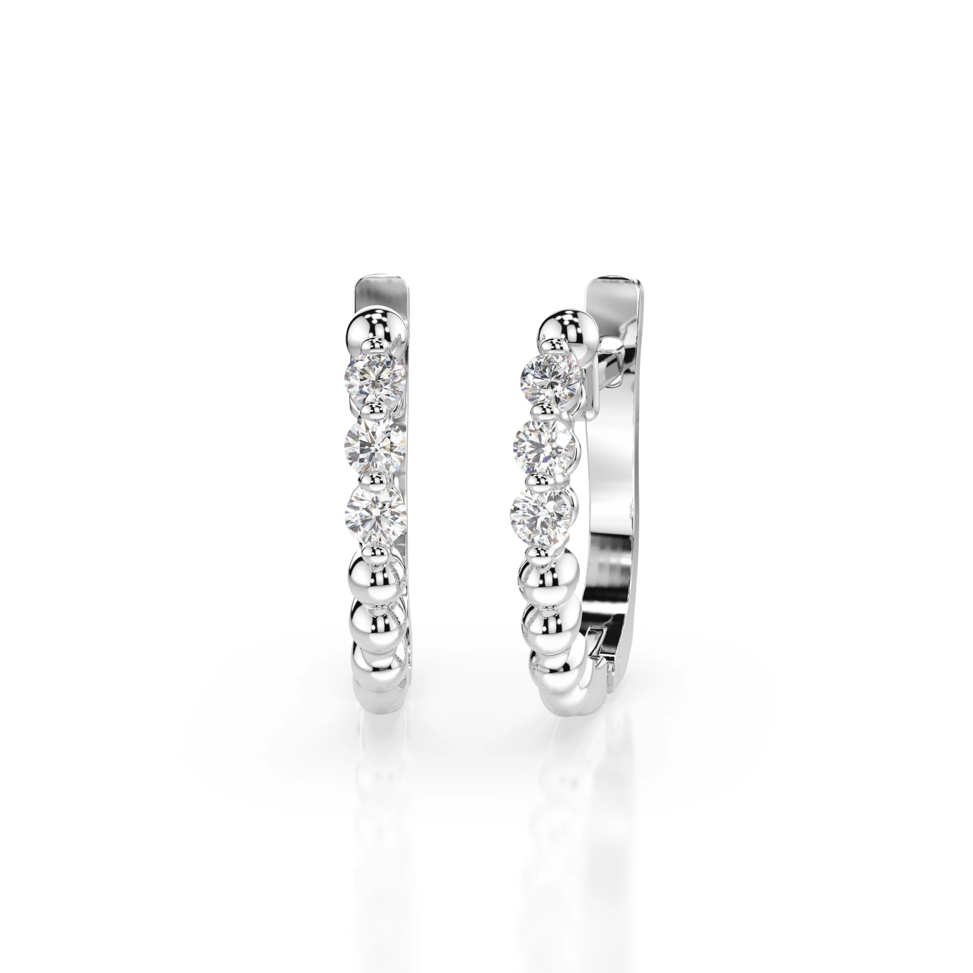 Eternity Earring (Round), 0.18 ct — 102-10019/2(2.0)