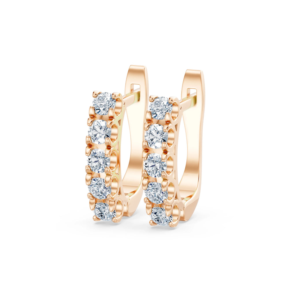 Eternity Earring, 0.6 ct — 102-10123(2.5)