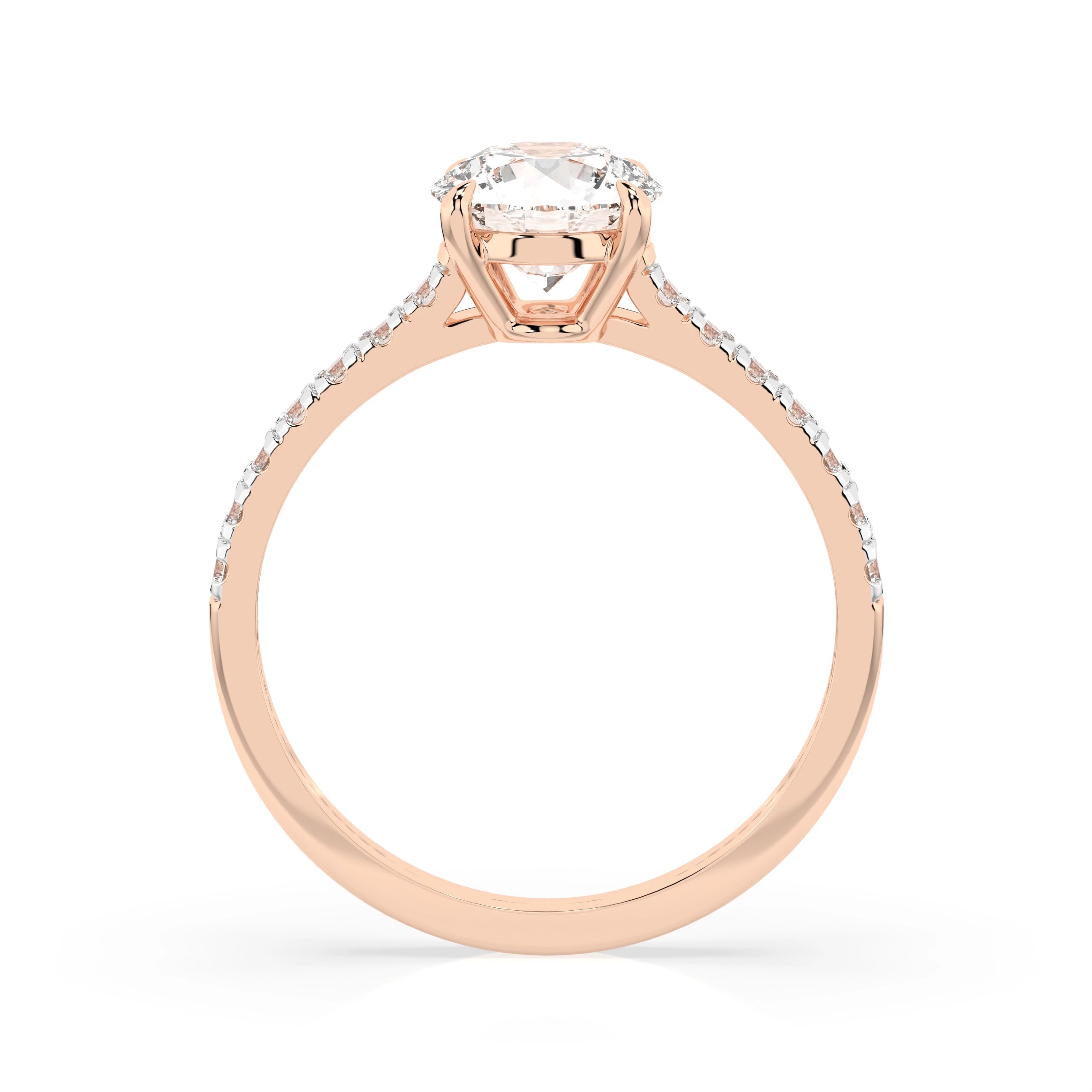 Solitaire Eternity Ring (Round), 0.7 ct — 101-10094(5.7)