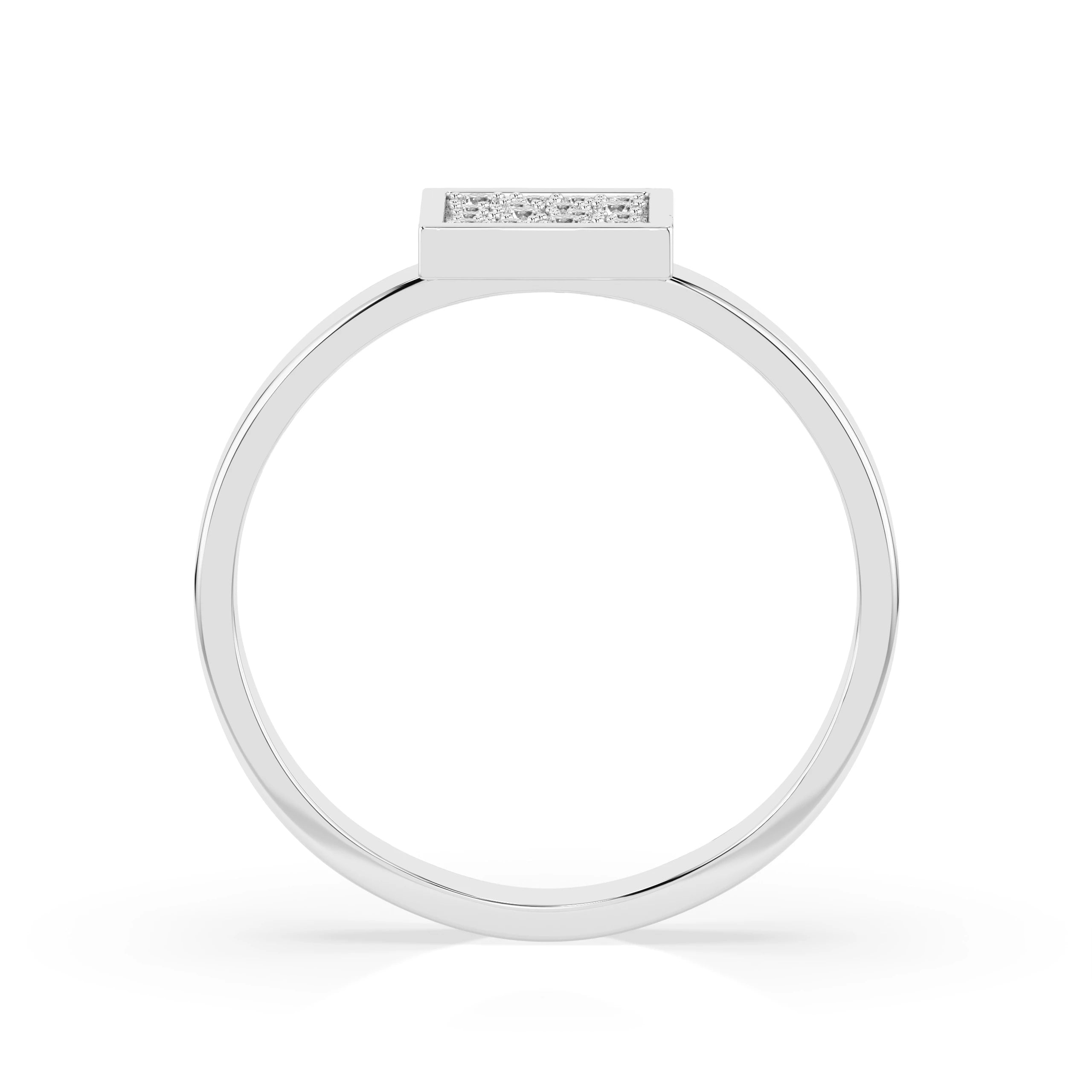 Illusion Ring (Round), 0.07 ct — 101-10059