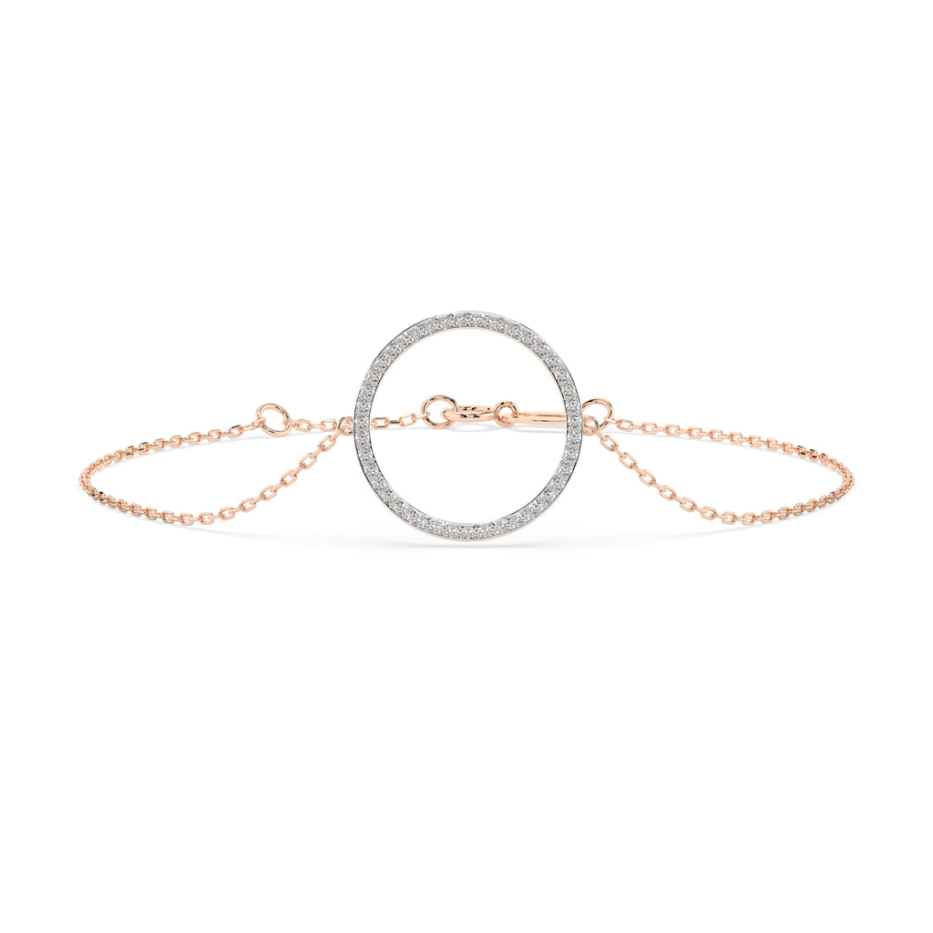 Minimalism Bracelet (Round), 0.21 ct — 105-10007