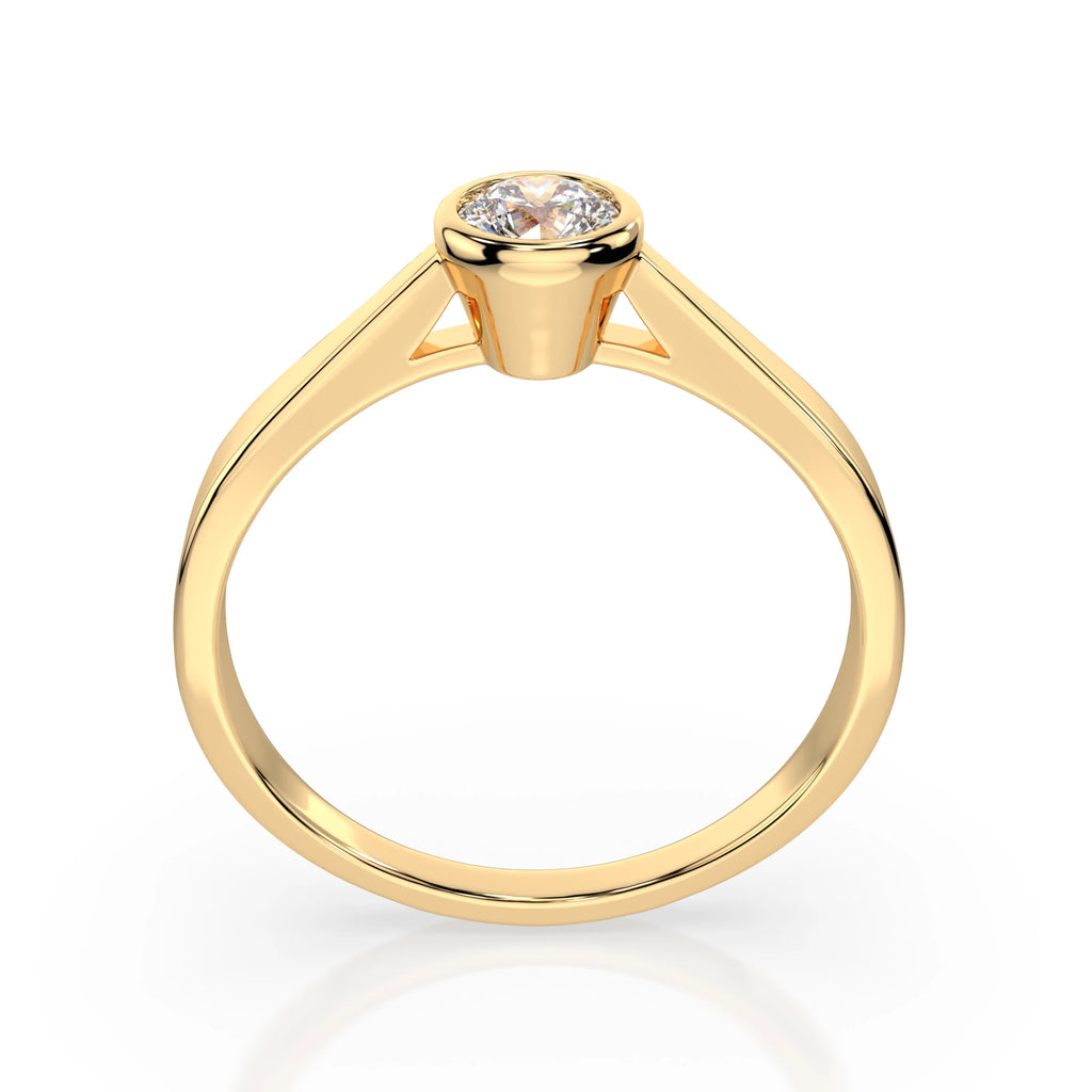 Solitaire Ring (Round), 0.3 ct — 101-10010(4.2)