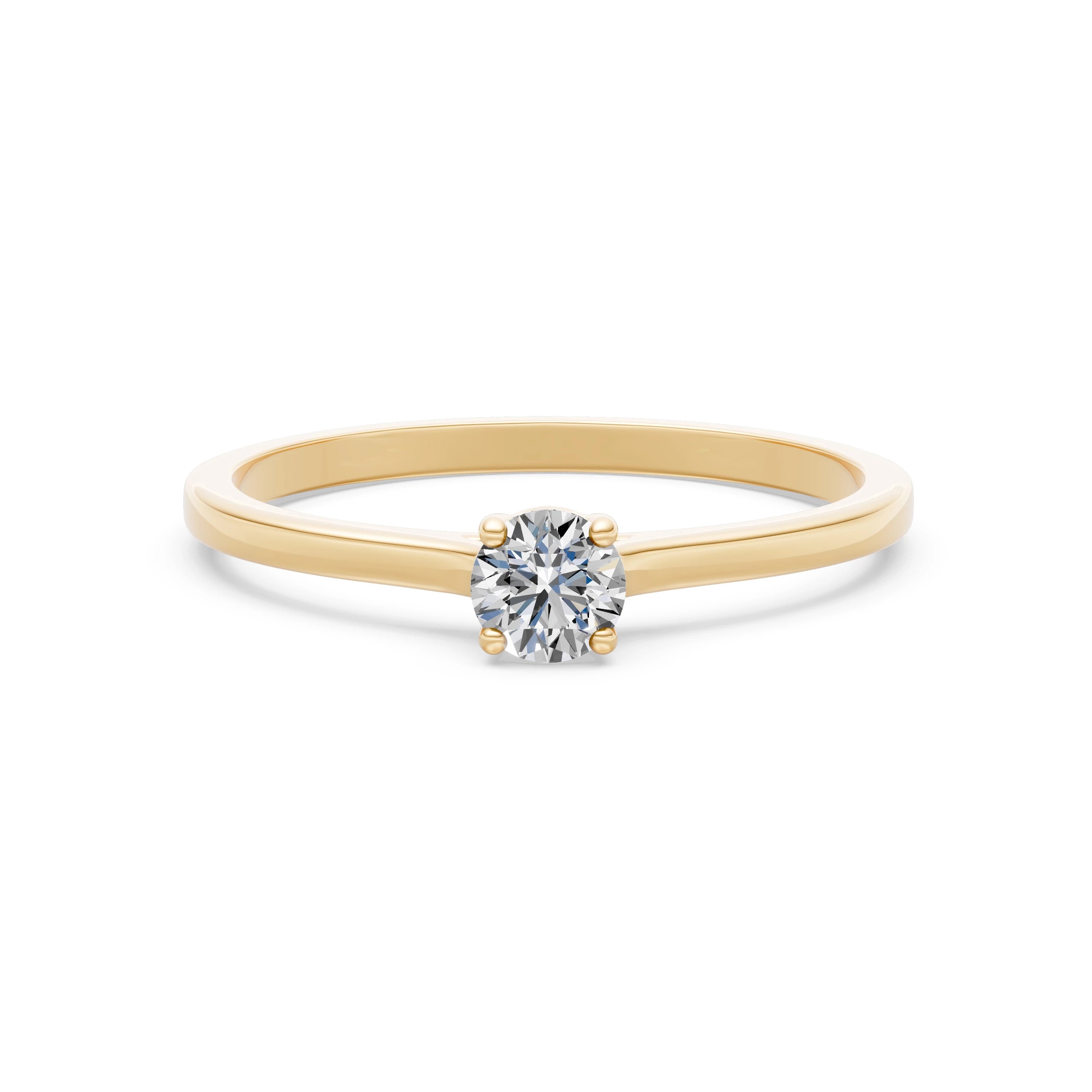 Solitaire Ring, 0.3 ct — 101-10103(4.2)