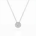 Solitaire Eternity Necklace (Round), 0.1 ct — 104-10044(3.0)
