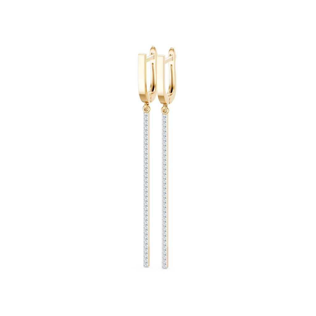 Minimalism Earring, 0.38 ct — 102-10129/2