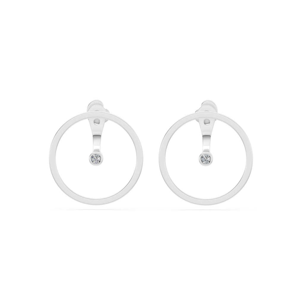 Minimalism Earring, 0.06 ct — 102-10077