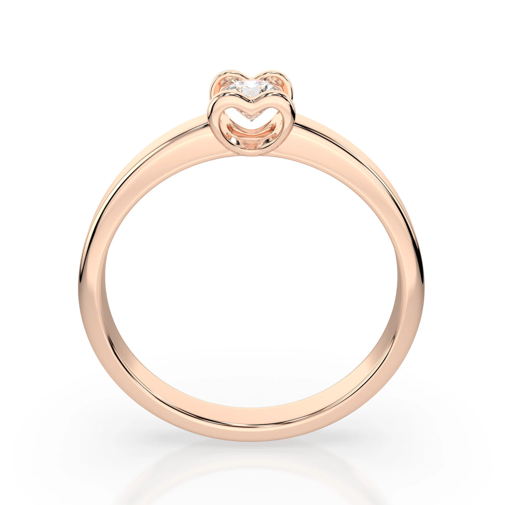 Solitaire Ring (Round), 0.15 ct — 101-10013(3.4)