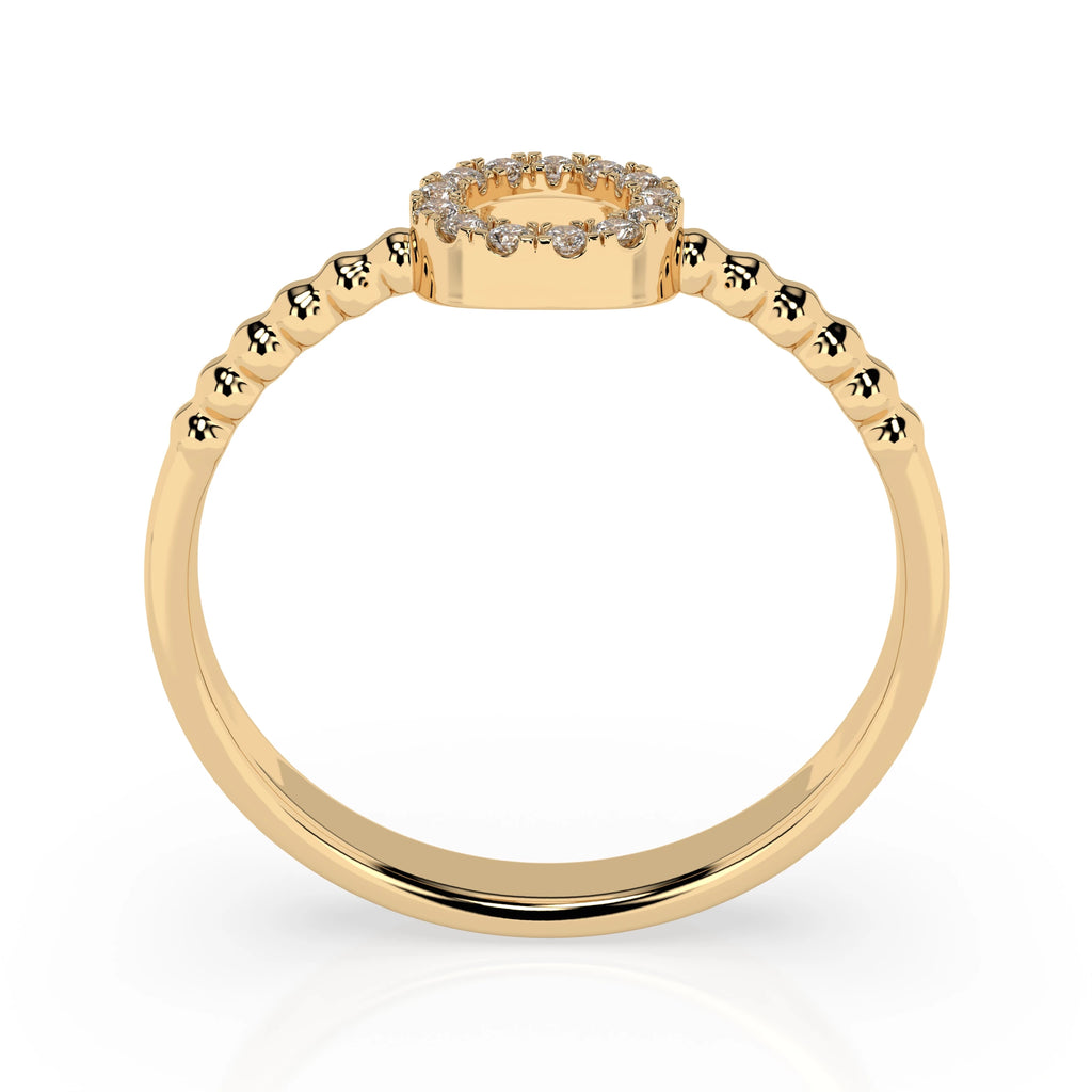 Minimalism Ring (Round), 0.08 ct — 101-10055
