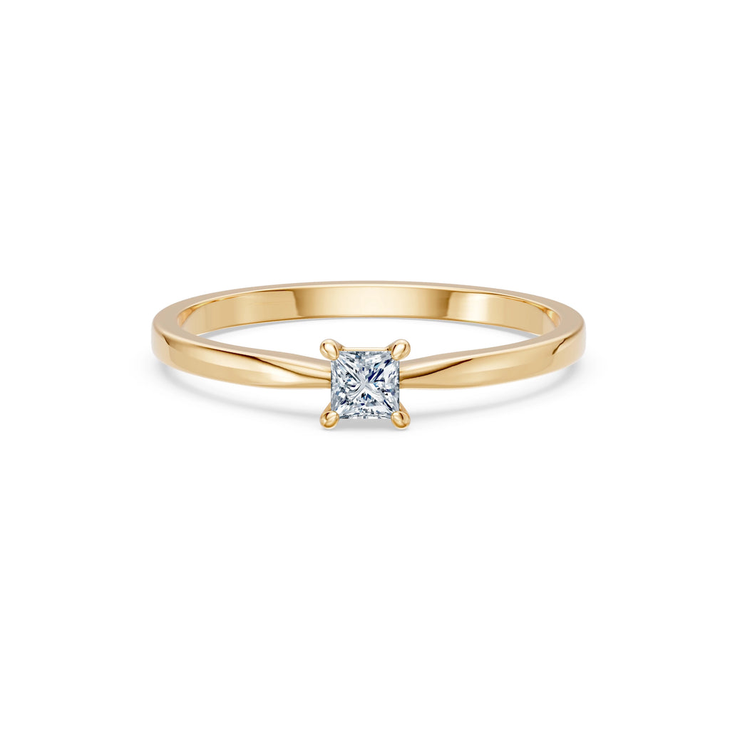 Solitaire Ring, 0.17 ct — 101-10116(3.0)PR
