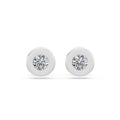 Solitaire Butterfly Earring, 0.4 ct — 102-10050(3.7)