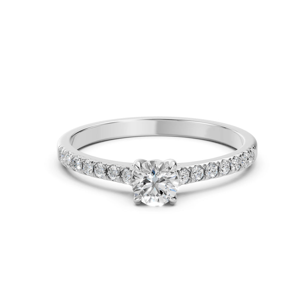 Solitaire Eternity Ring (Round), 0.4 ct — 101-10094(4.7)