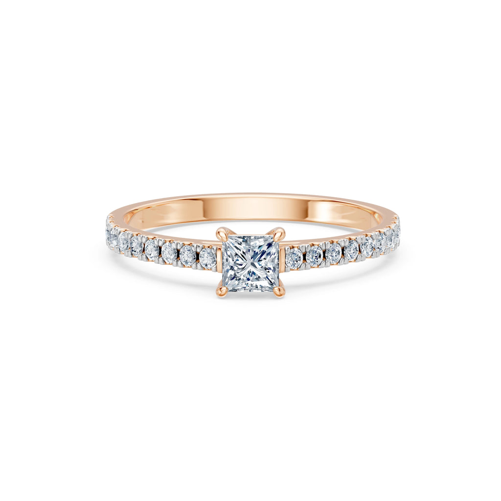 Solitaire Eternity Ring, 0.3 ct — 101-10191(0.30)PR