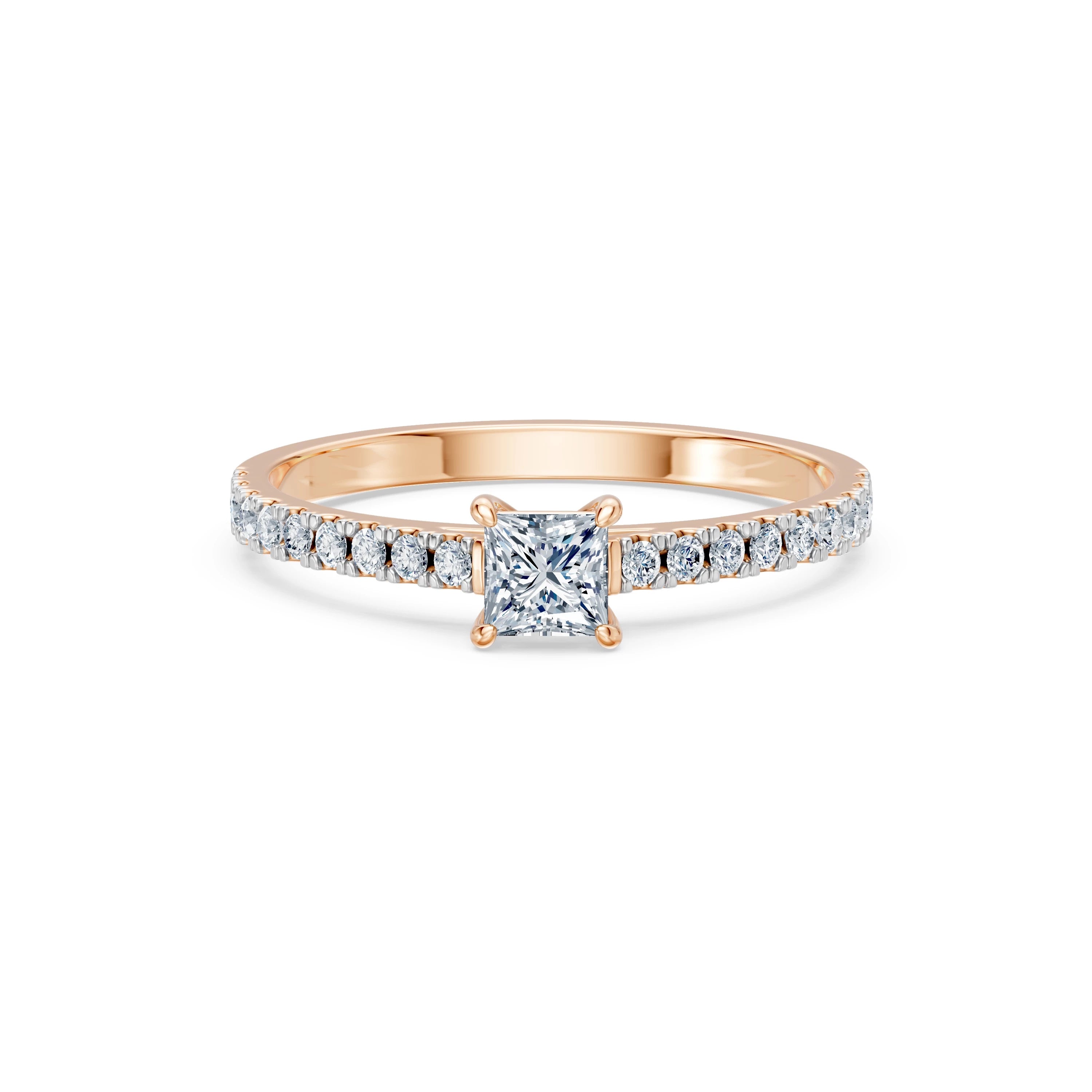 Solitaire Eternity Ring, 0.3 ct — 101-10191(0.30)PR