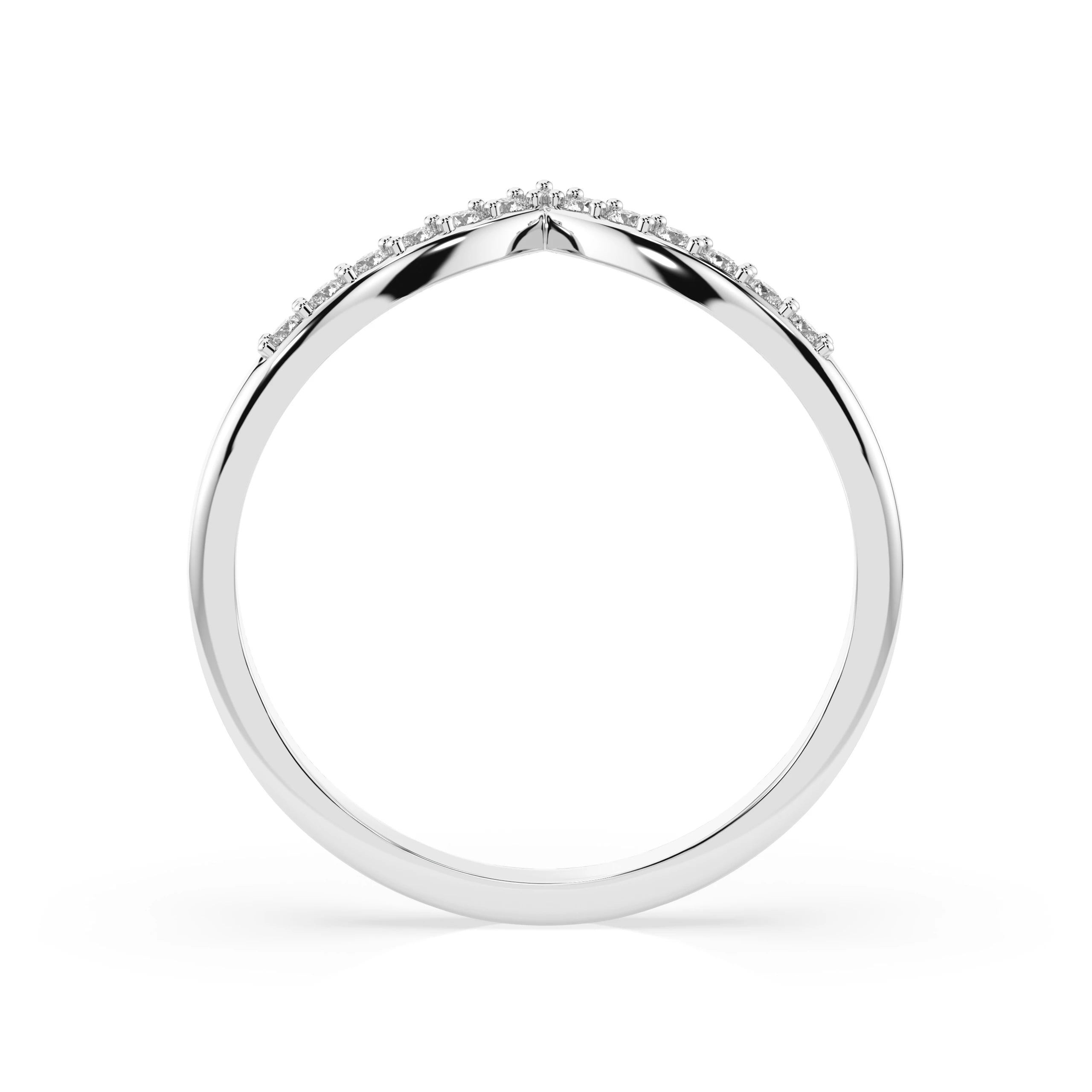 Minimalism Ring (Round), 0.13 ct — 101-10161/1