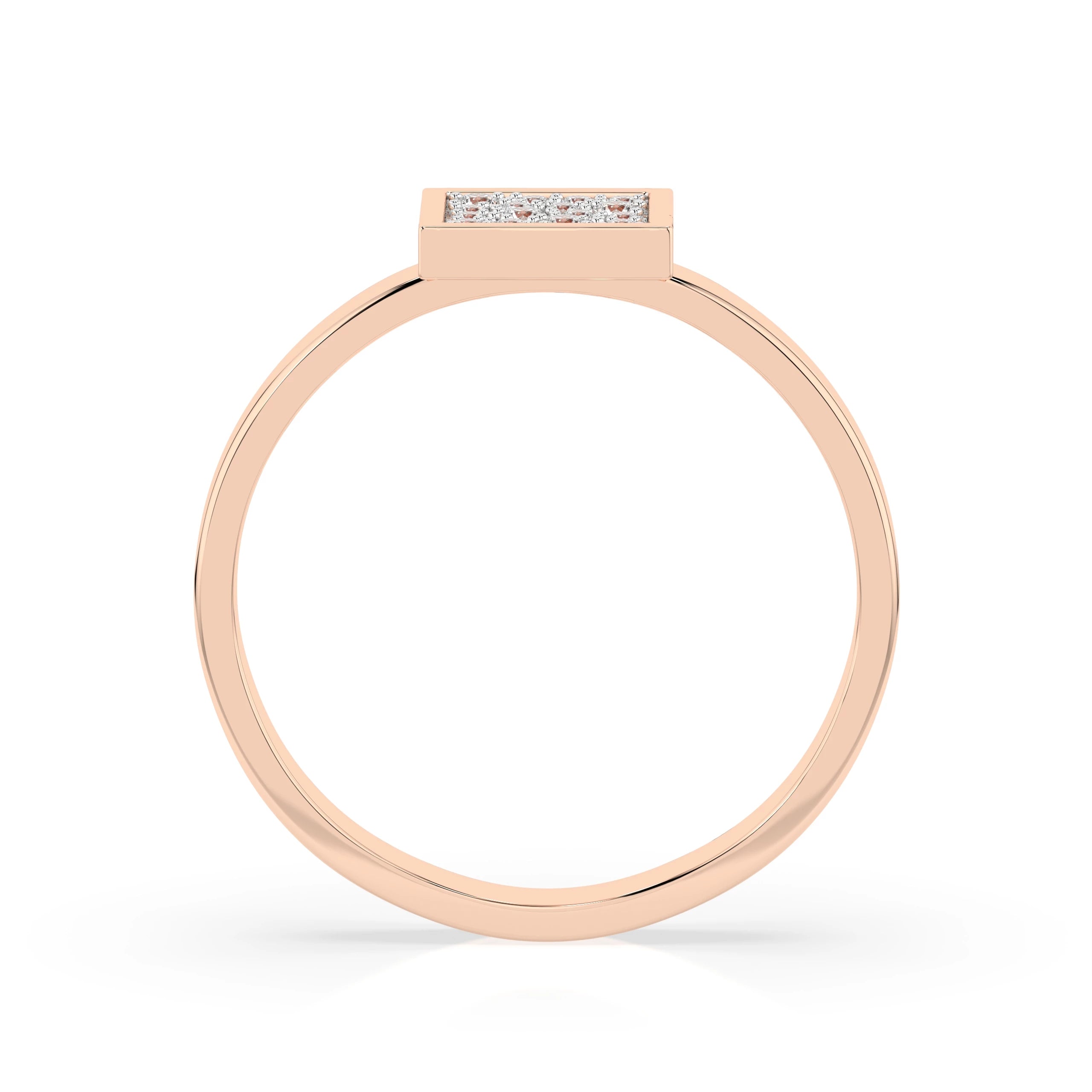 Illusion Ring (Round), 0.07 ct — 101-10059