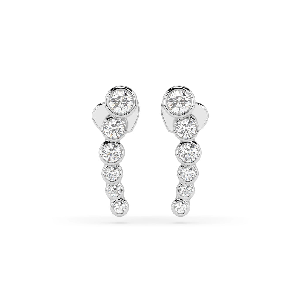 Eternity Earring (Round), 0.03 ct — 102-10031