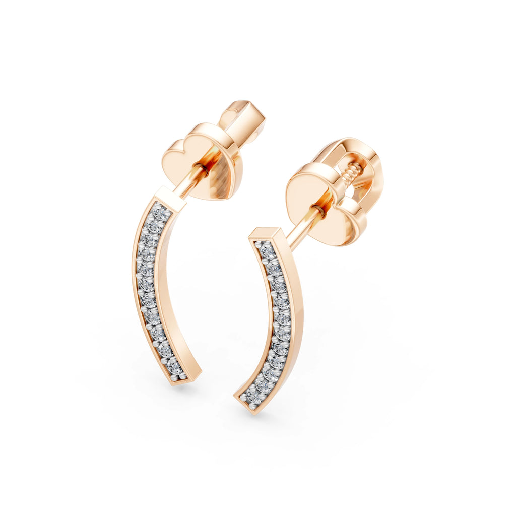Minimalism Earring, 0.13 ct — 102-10065
