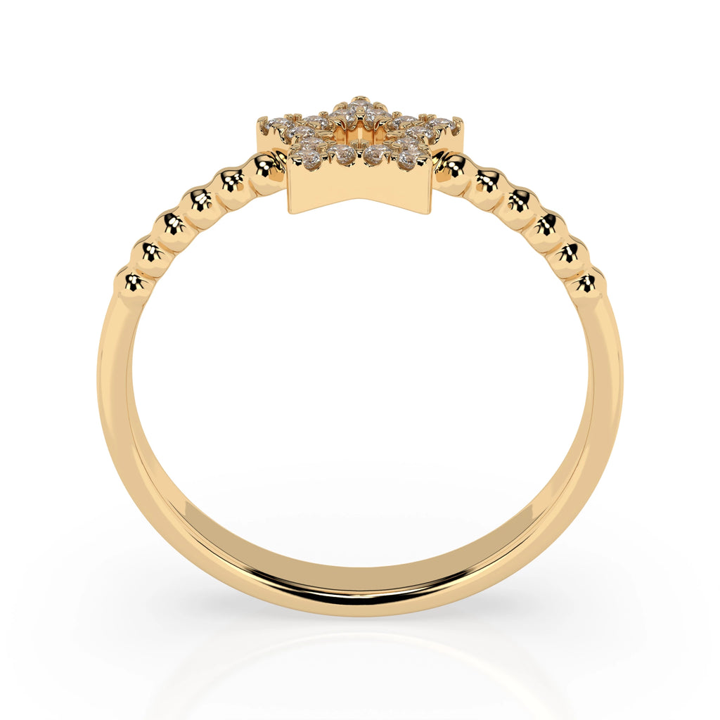 Minimalism Ring (Round), 0.09 ct — 101-10054