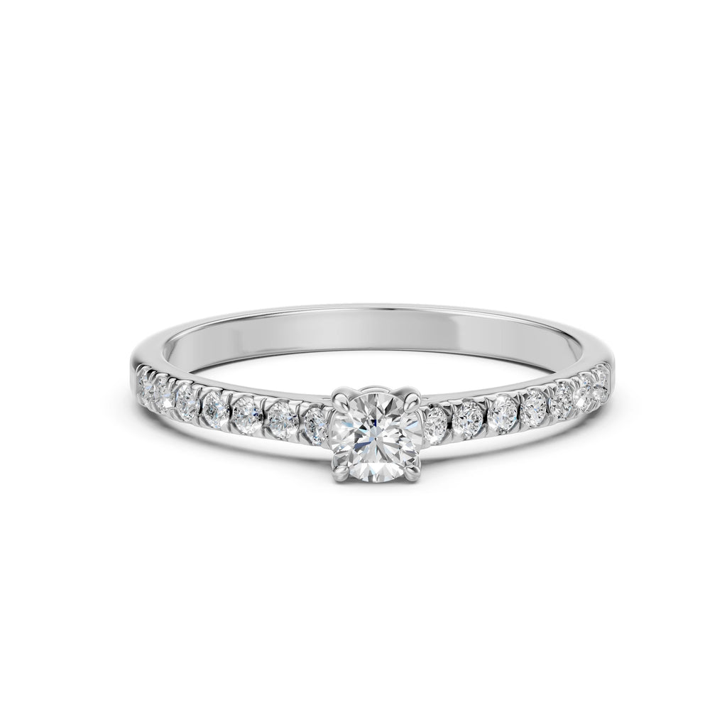 Solitaire Eternity Ring (Round), 0.3 ct — 101-10094(4.2)