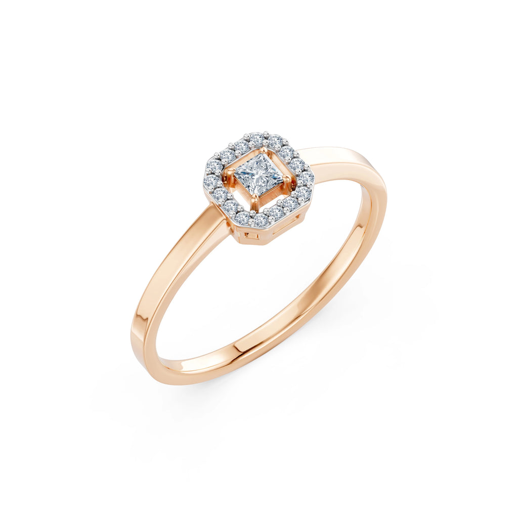 Solitaire Eternity Ring, 0.17 ct — 101-10115(3.0)PR