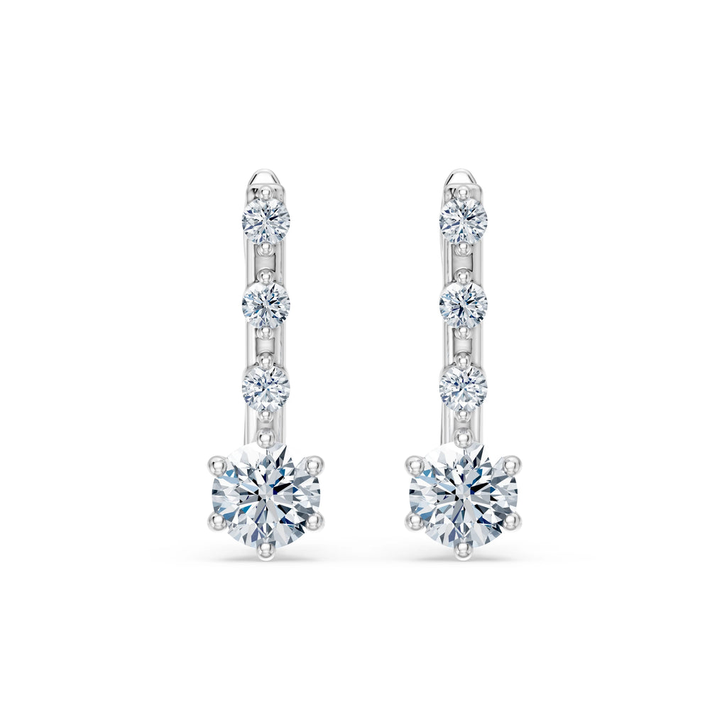 Solitaire Eternity Earring, 0.6 ct — 102-10144(4.2)