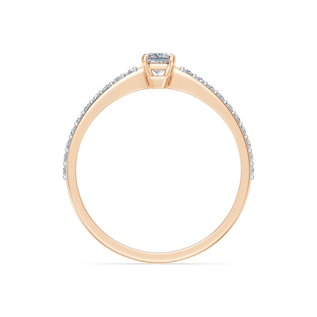 Solitaire Ring, 0.17 ct — 101-10116/2(3.0)PR