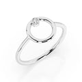 Minimalism Ring (Round), 0.03 ct — 101-10170