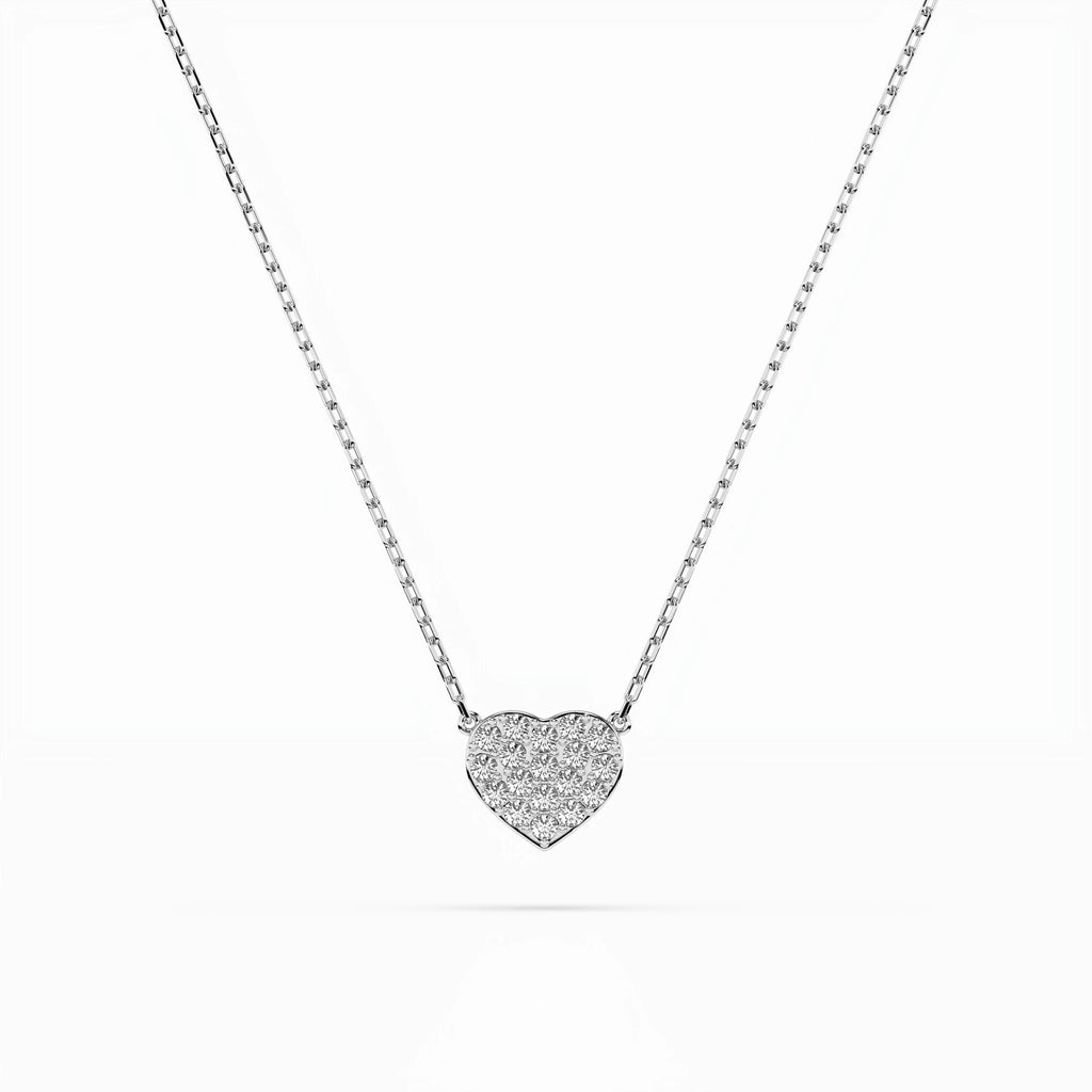 Illusion Necklace (Round), 0.09 ct — 104-10059