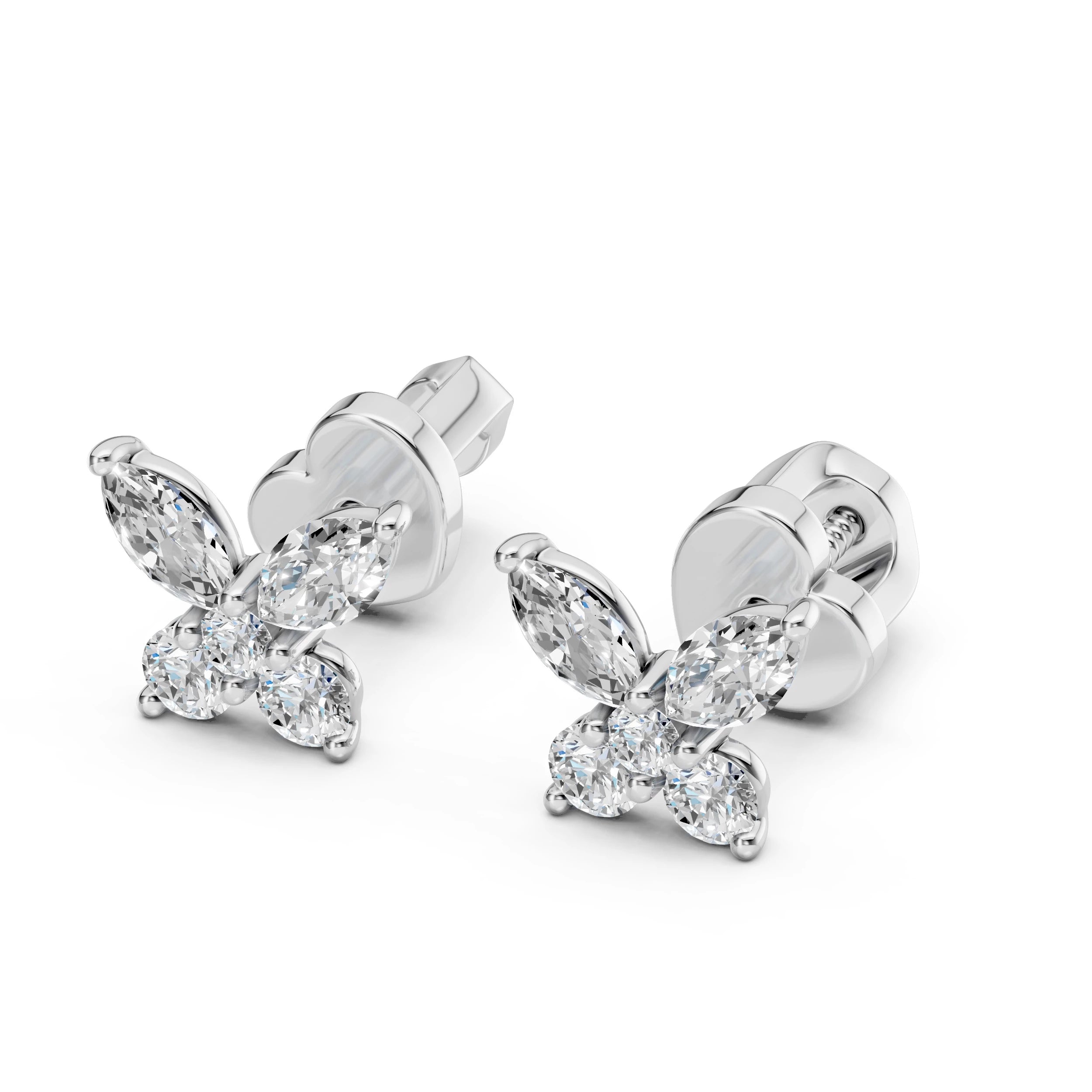 Illusion Earring (Marquise), 0.4 ct — 102-10192