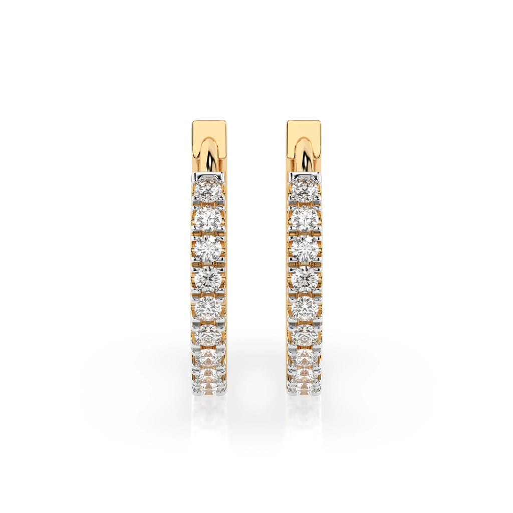 Eternity Earring (Round), 0.22 ct — 102-10109(1.3)