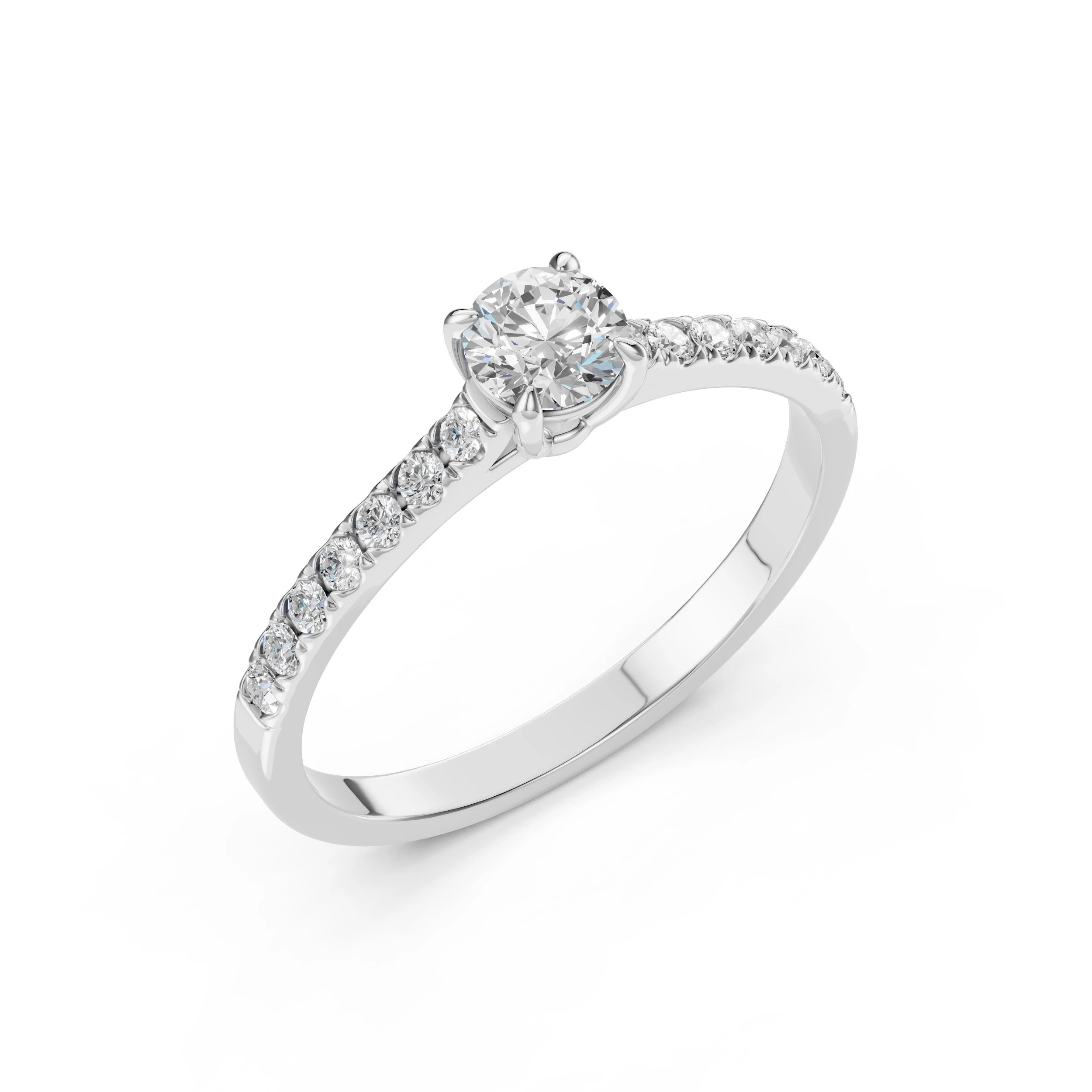 Solitaire Eternity Ring (Round), 0.5 ct — 101-10094(5.1)