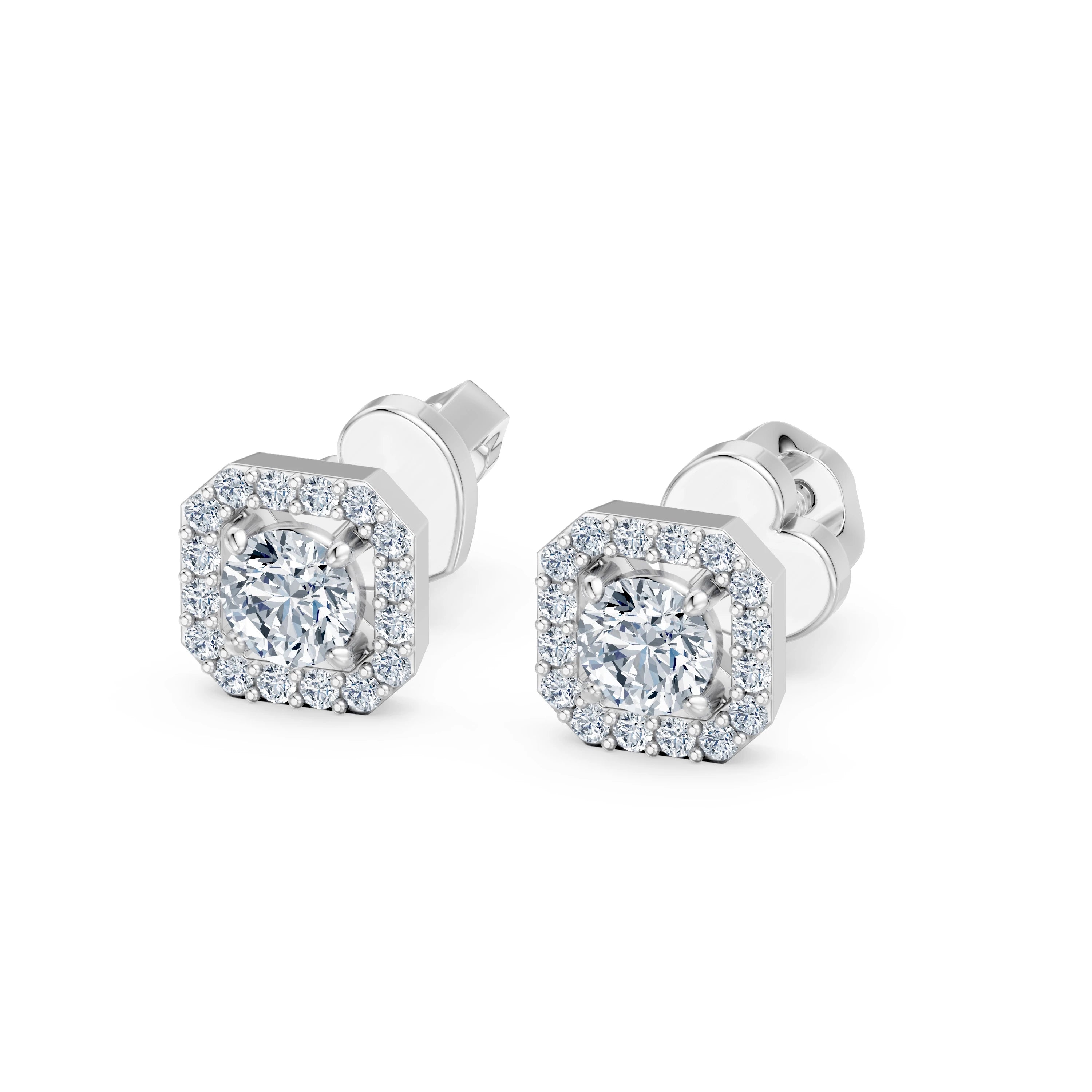 Solitaire Eternity Earring, 0.4 ct — 102-10118/2(3.7)