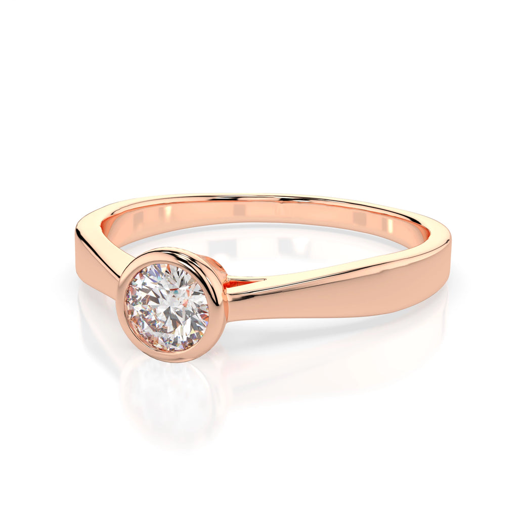 Solitaire Ring (Round), 0.3 ct — 101-10010(4.2)