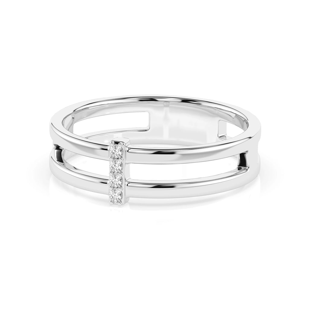 Minimalism Ring (Round), 0.04 ct — 101-10069