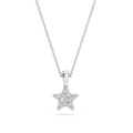 Minimalism Necklace (Round), 0.03 ct — 104-10077