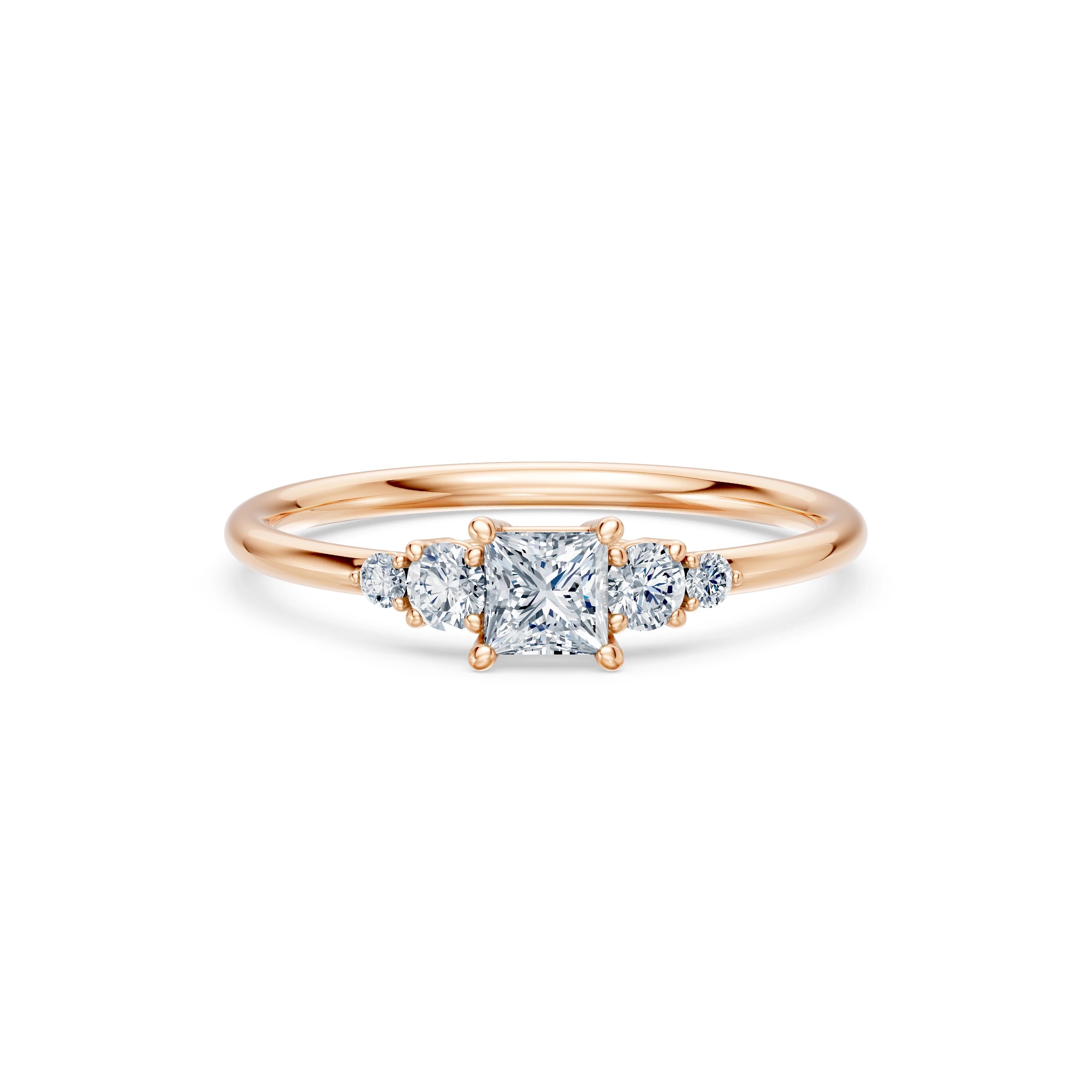 Solitaire Eternity Ring, 0.3 ct — 101-10143(0.30)PR
