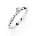 Solitaire Ring (Round), 0.08 ct — 101-10039(2.7)