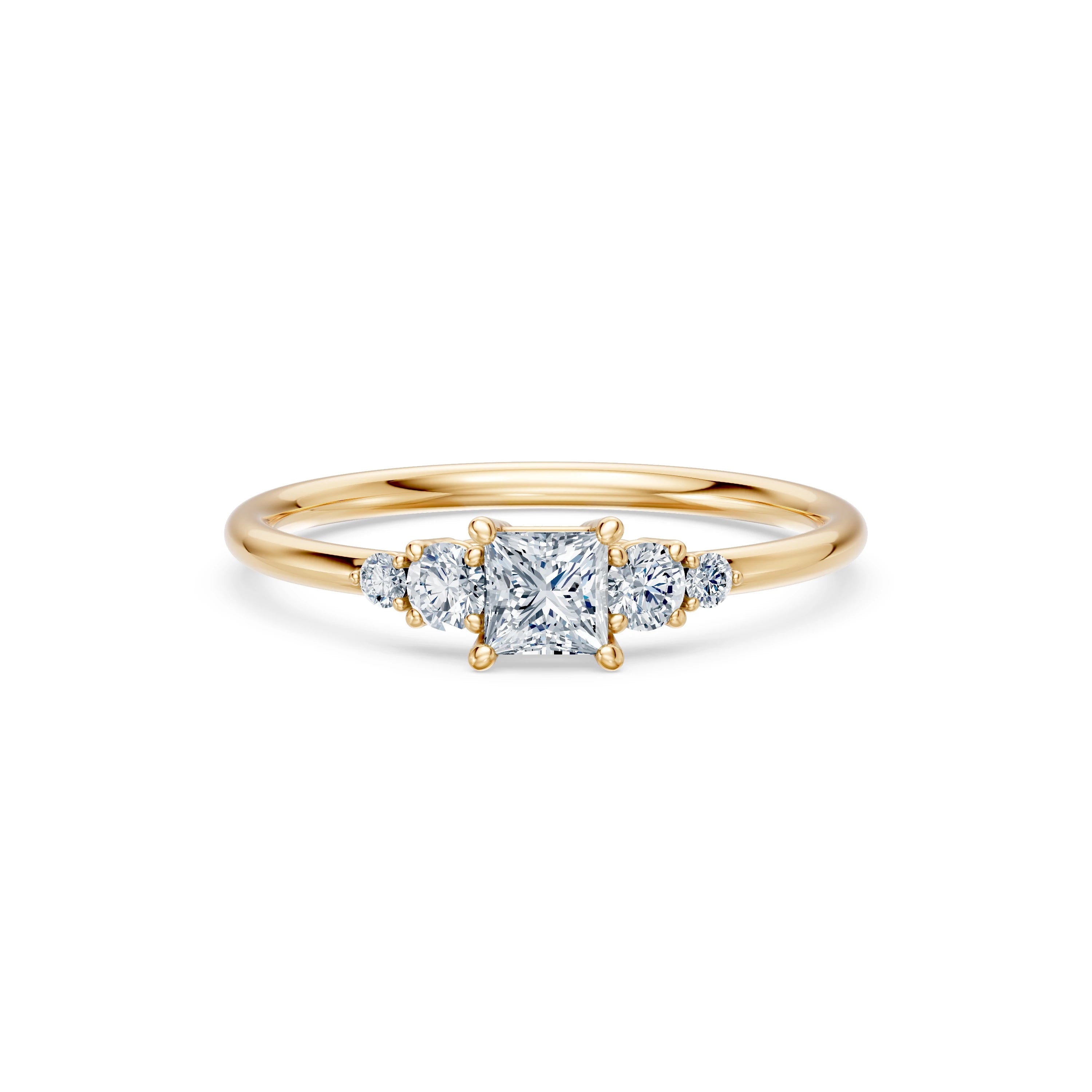 Solitaire Eternity Ring, 0.3 ct — 101-10143(0.30)PR