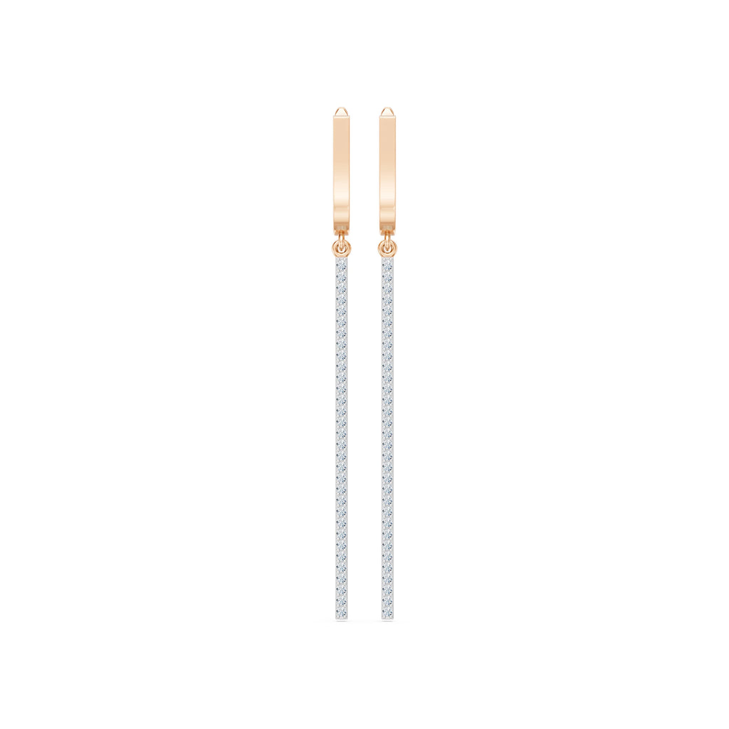 Minimalism Earring, 0.38 ct — 102-10129/2