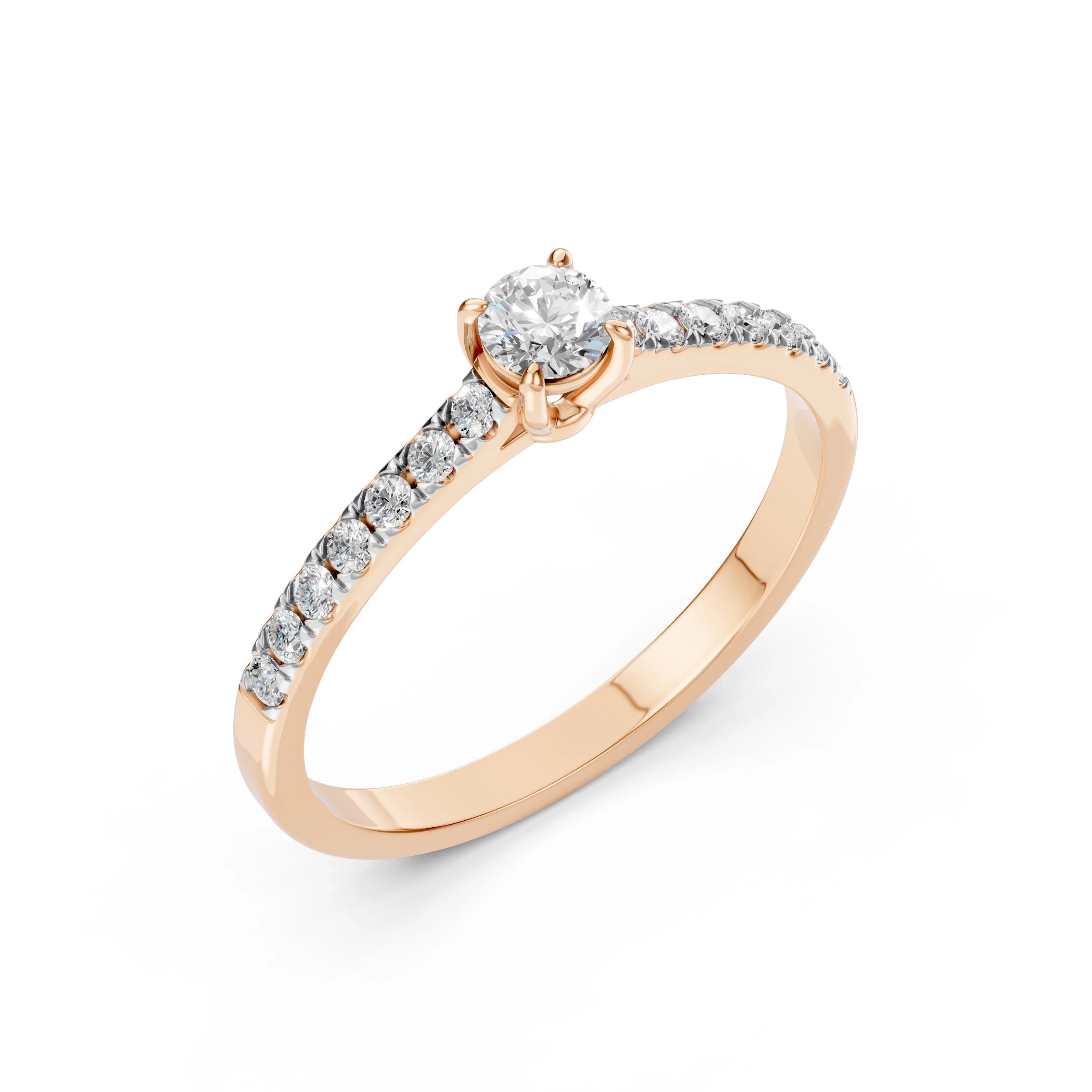 Solitaire Eternity Ring (Round), 0.3 ct — 101-10094(4.2)