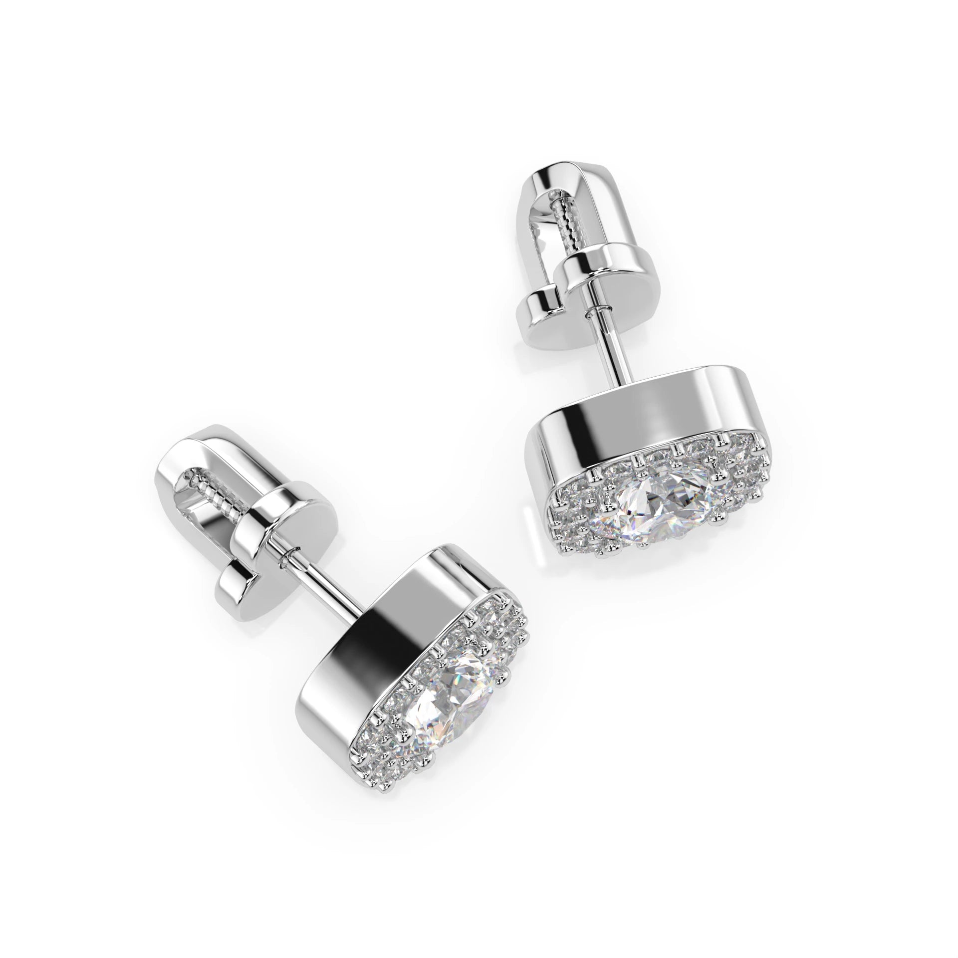 Solitaire Eternity Earring (Round), 0.8 ct — 102-10152(4.7)