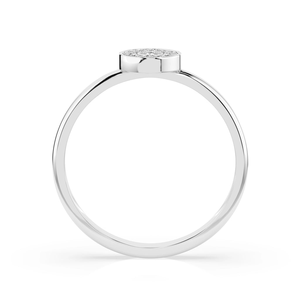 Illusion Ring (Round), 0.07 ct — 101-10075