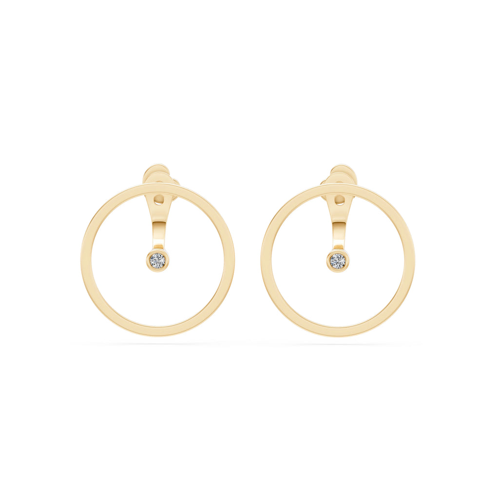 Minimalism Earring, 0.06 ct — 102-10077