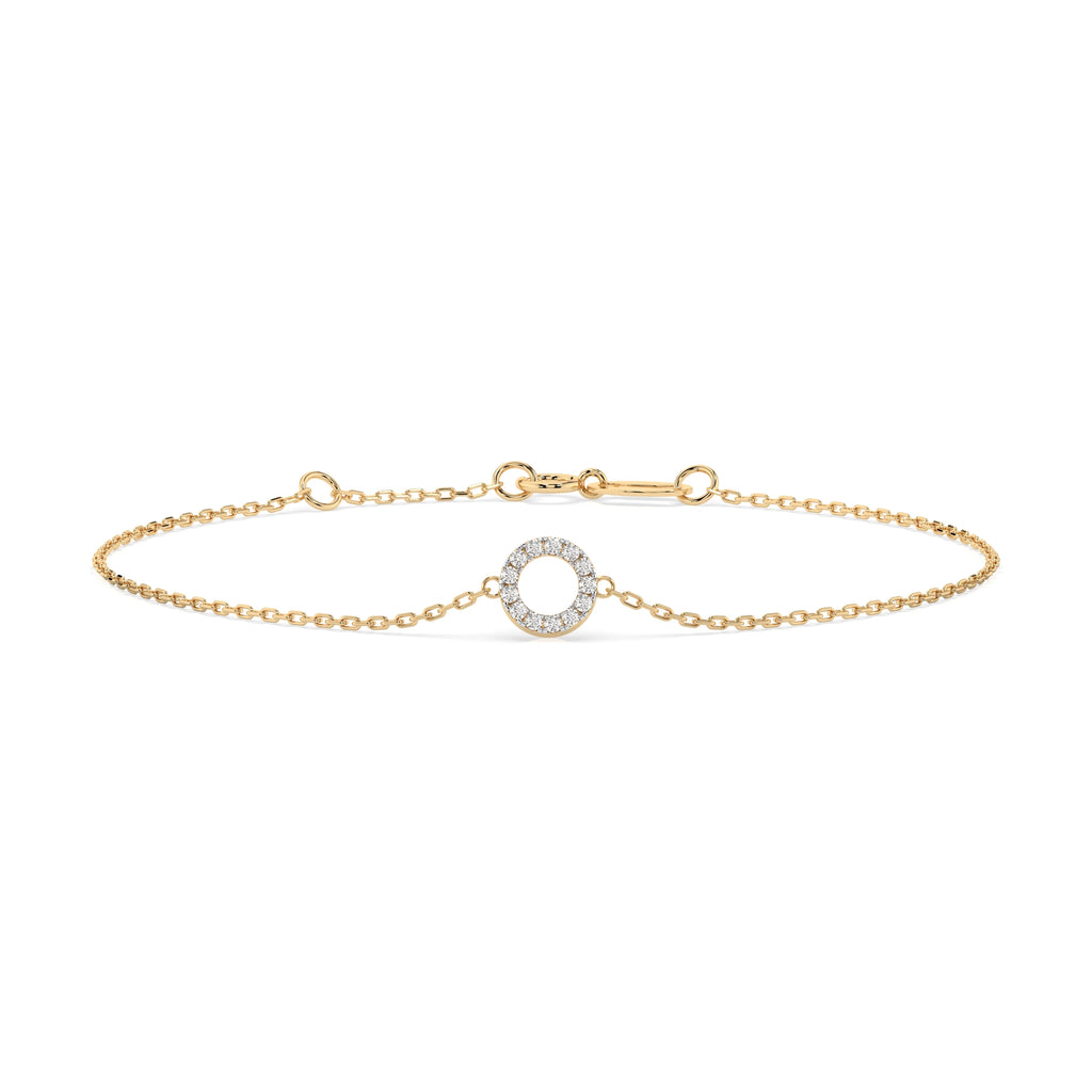 Minimalism Bracelet (Round), 0.07 ct — 105-10015