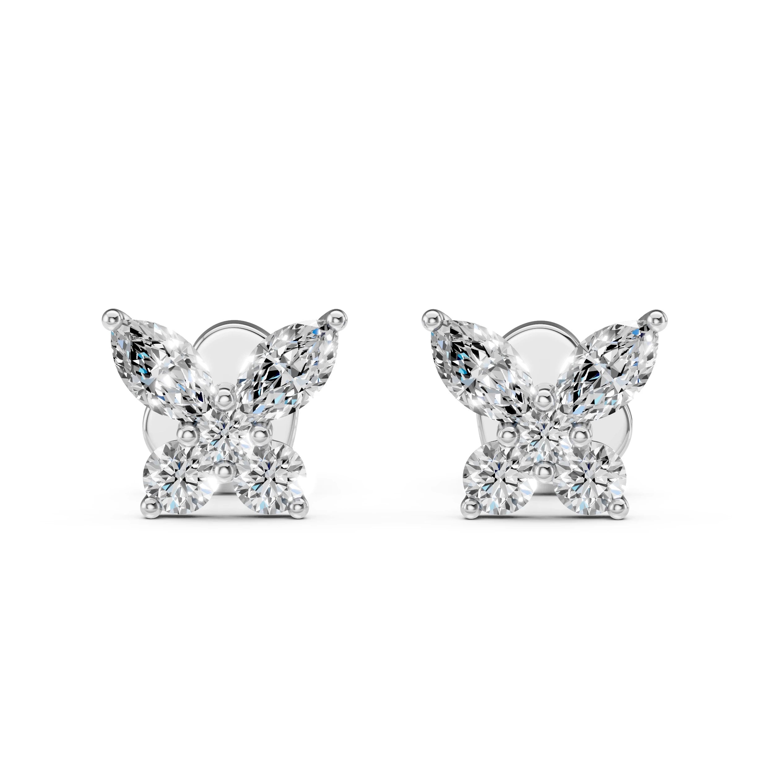 Illusion Earring (Marquise), 0.4 ct — 102-10192