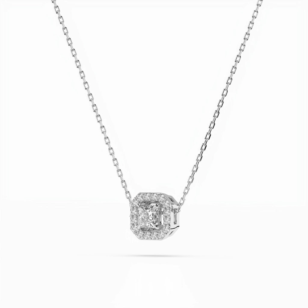 Solitaire Eternity Necklace (Princess), 0.17 ct — 104-10045(3.0)PR